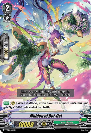 Maiden of Bot-fist (Parallel Foil) (V-TD12/005EN) [Ahsha] | Total Play
