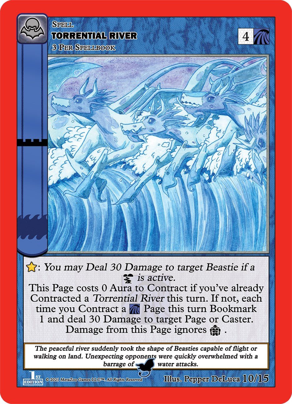 Torrential River [Cryptid Nation: Nightfall First Edition Tribal Theme Decks] | Total Play