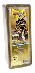 Dragon Shield: Four-Compartment Deck Box - Gold | Total Play