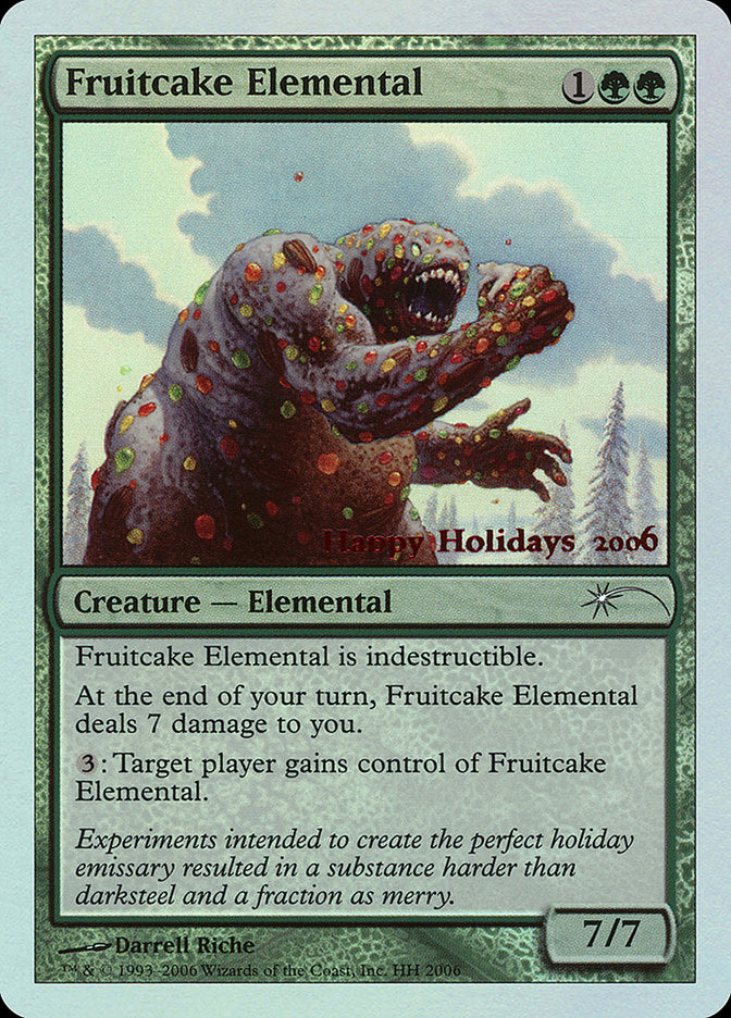 Fruitcake Elemental [Happy Holidays] | Total Play