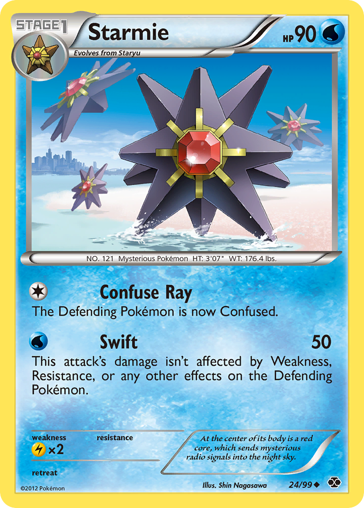 Starmie (24/99) [Black & White: Next Destinies] | Total Play