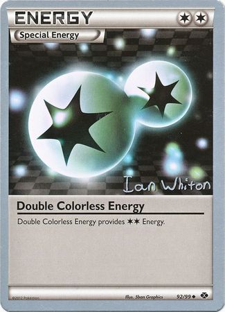 Double Colorless Energy (92/99) (American Gothic - Ian Whiton) [World Championships 2013] | Total Play