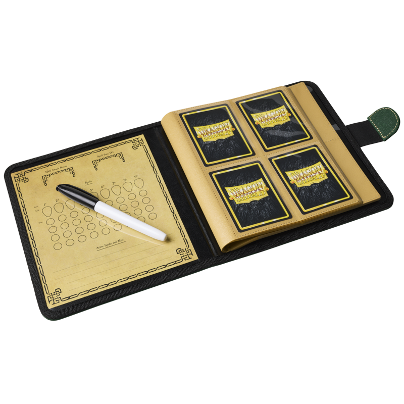 Dragon Shield: Spell Codex - Green (160 Slots) | Total Play