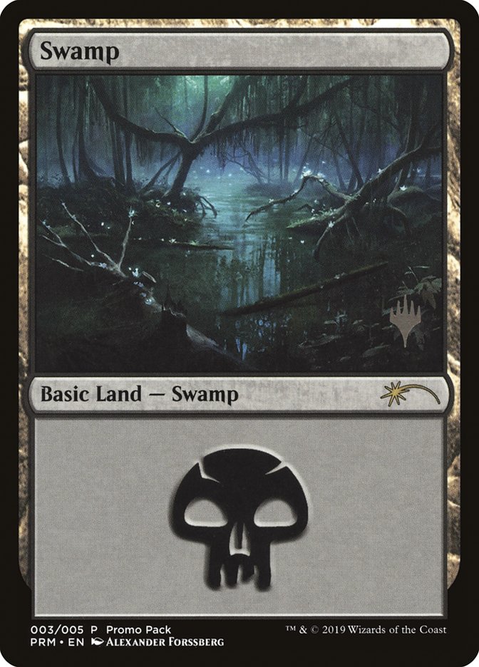Swamp (3) [Core Set 2020 Promo Pack] | Total Play