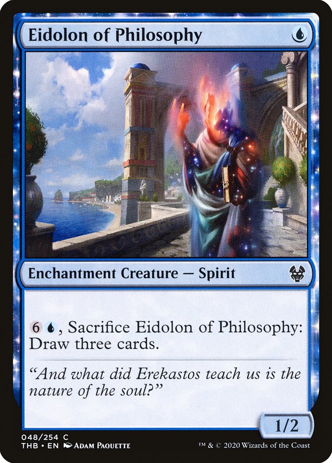 Eidolon of Philosophy [Theros Beyond Death] | Total Play