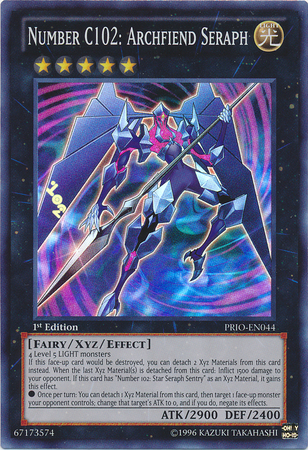 Number C102: Archfiend Seraph [PRIO-EN044] Super Rare | Total Play