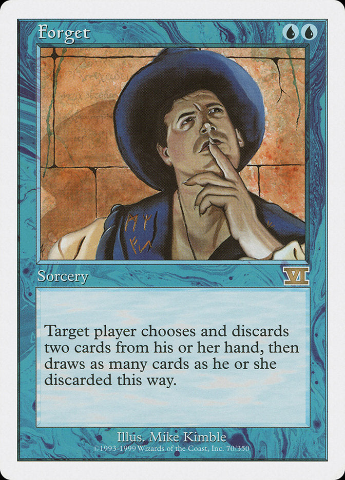 Forget [Classic Sixth Edition] | Total Play