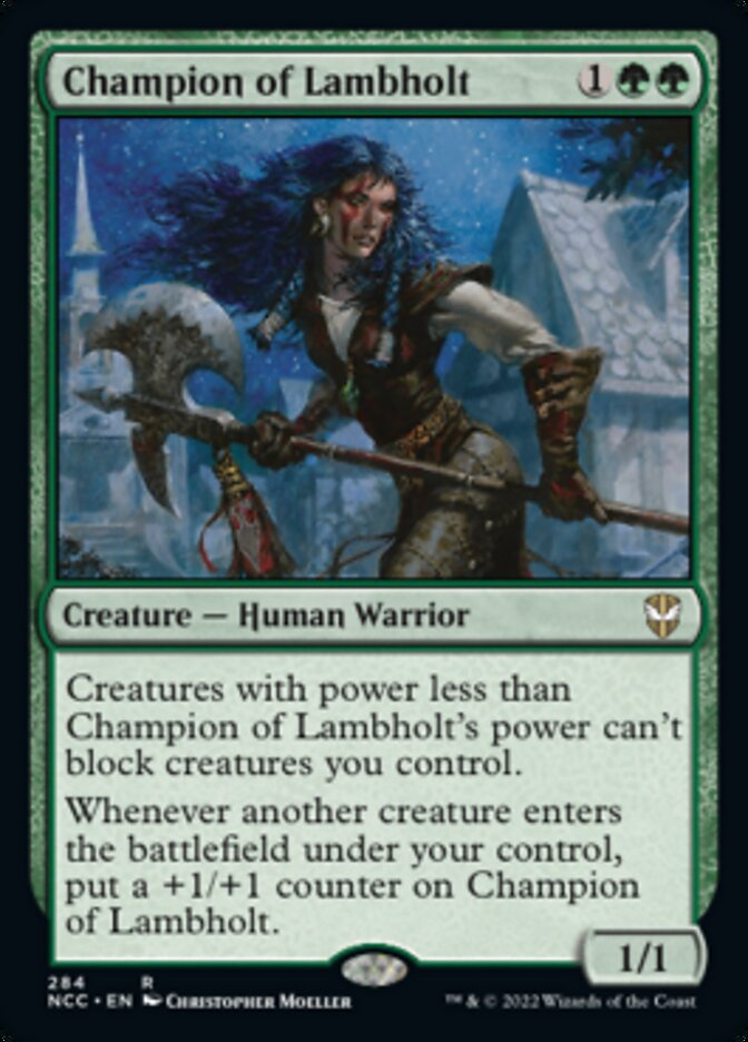 Champion of Lambholt [Streets of New Capenna Commander] | Total Play