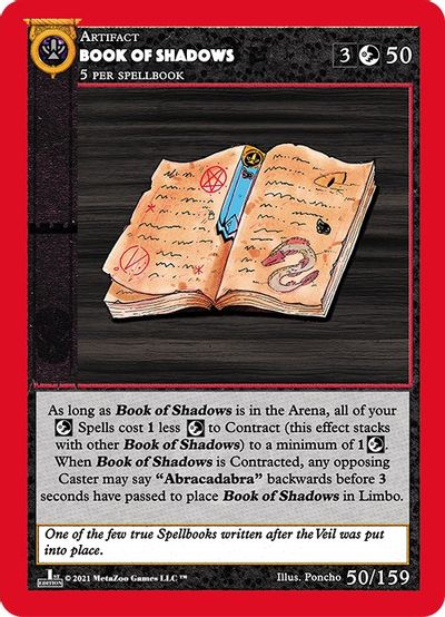 Book Of Shadows [Sample Cards] | Total Play