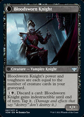 Bloodsworn Squire // Bloodsworn Knight [Innistrad: Crimson Vow] | Total Play