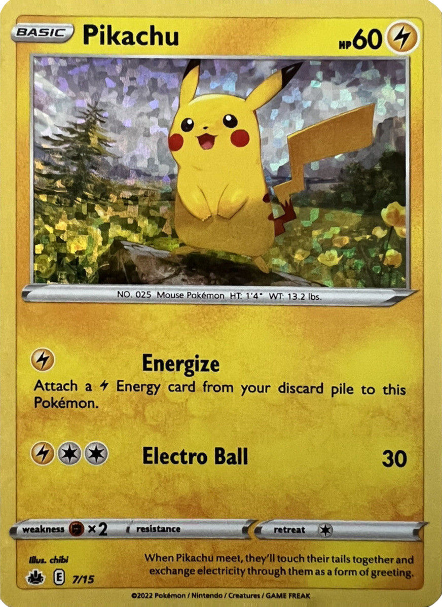 Pikachu (7/15) [McDonald's Promos: Match Battle] | Total Play