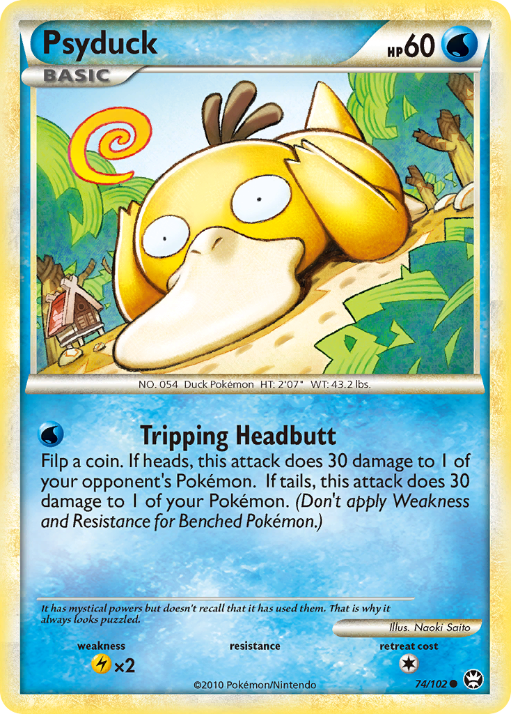 Psyduck (74/102) [HeartGold & SoulSilver: Triumphant] | Total Play