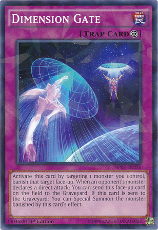 Dimension Gate [BP03-EN226] Shatterfoil Rare | Total Play