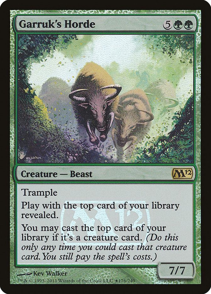 Garruk's Horde [Magic 2012 Prerelease Promos] | Total Play