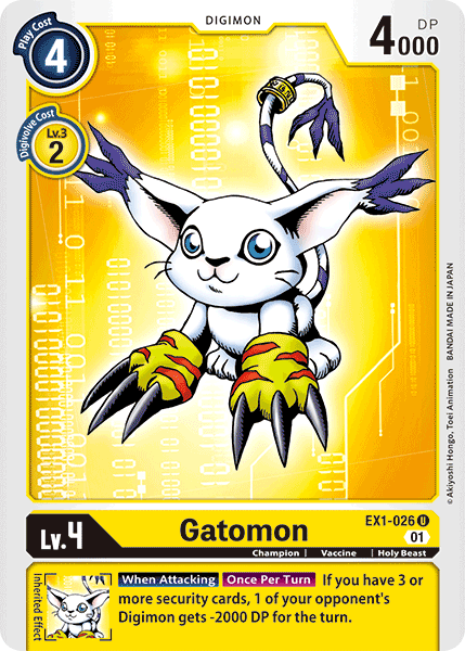 Gatomon [EX1-026] [Classic Collection] | Total Play