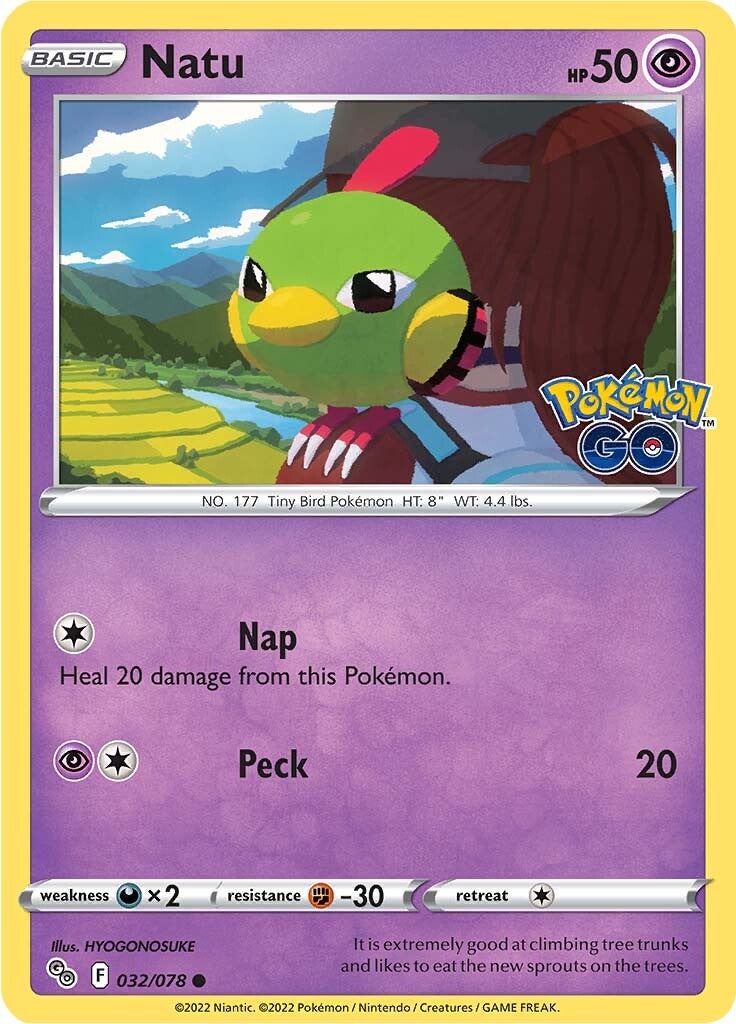 Natu (032/078) [Pokémon GO] | Total Play