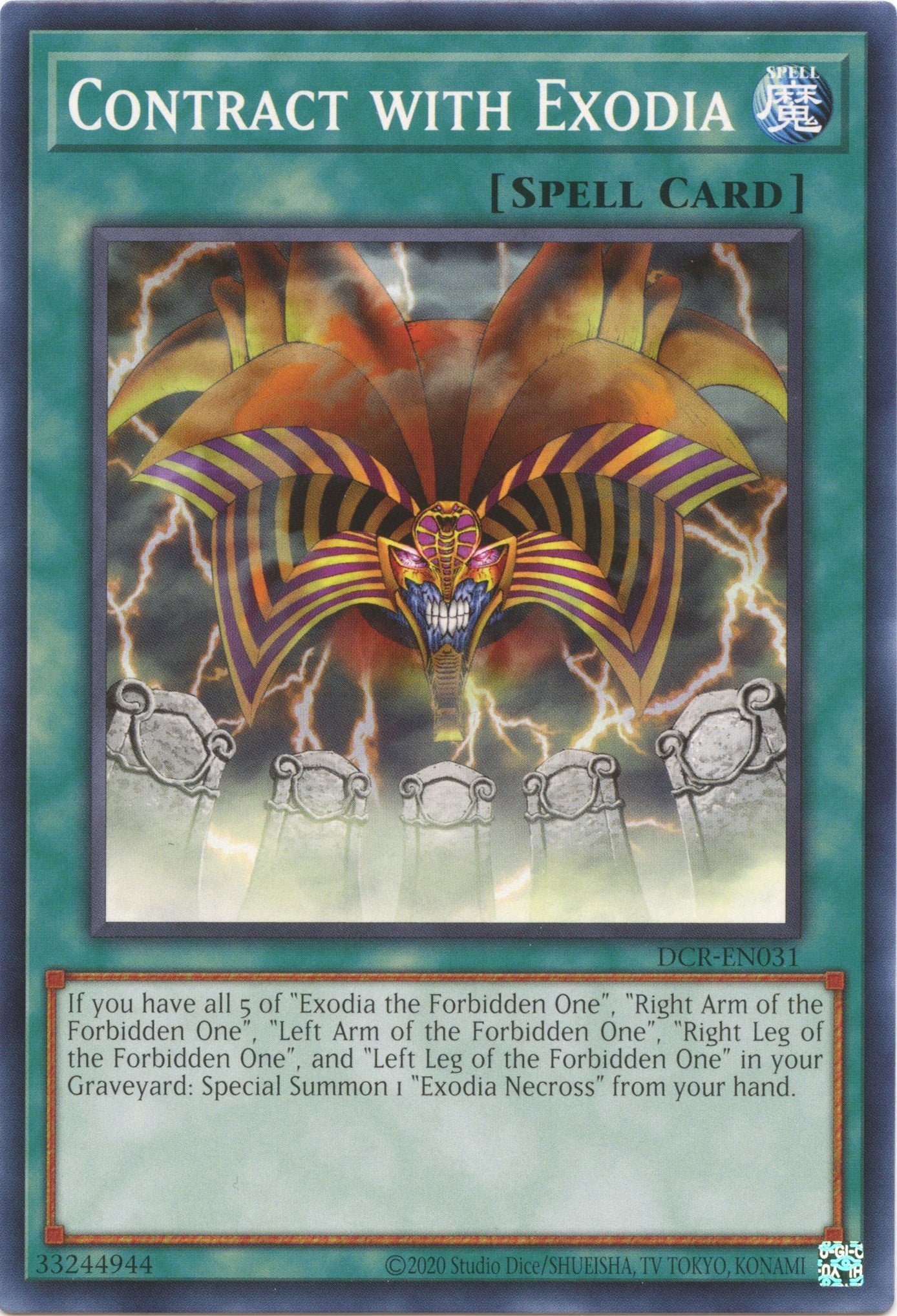 Contract with Exodia (25th Anniversary) [DCR-EN031] Common | Total Play