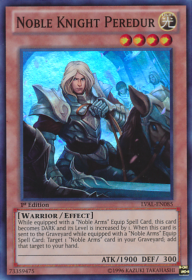 Noble Knight Peredur [LVAL-EN085] Super Rare | Total Play