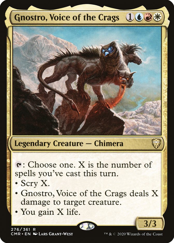 Gnostro, Voice of the Crags [Commander Legends] | Total Play