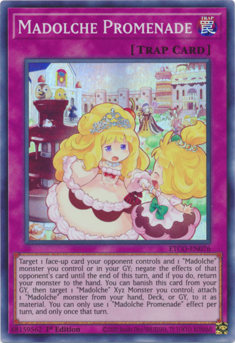 Madolche Promenade [ETCO-EN076] Super Rare | Total Play