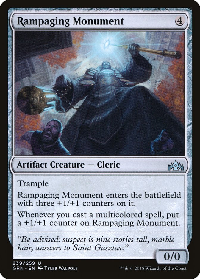 Rampaging Monument [Guilds of Ravnica] | Total Play