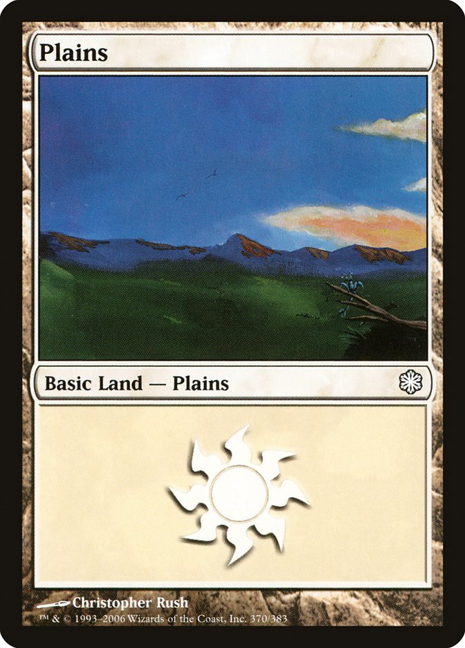 Plains (370) [Coldsnap Theme Decks] | Total Play