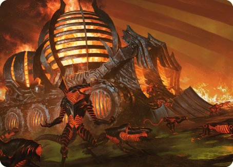 Urabrask's Forge Art Card [Phyrexia: All Will Be One Art Series] | Total Play