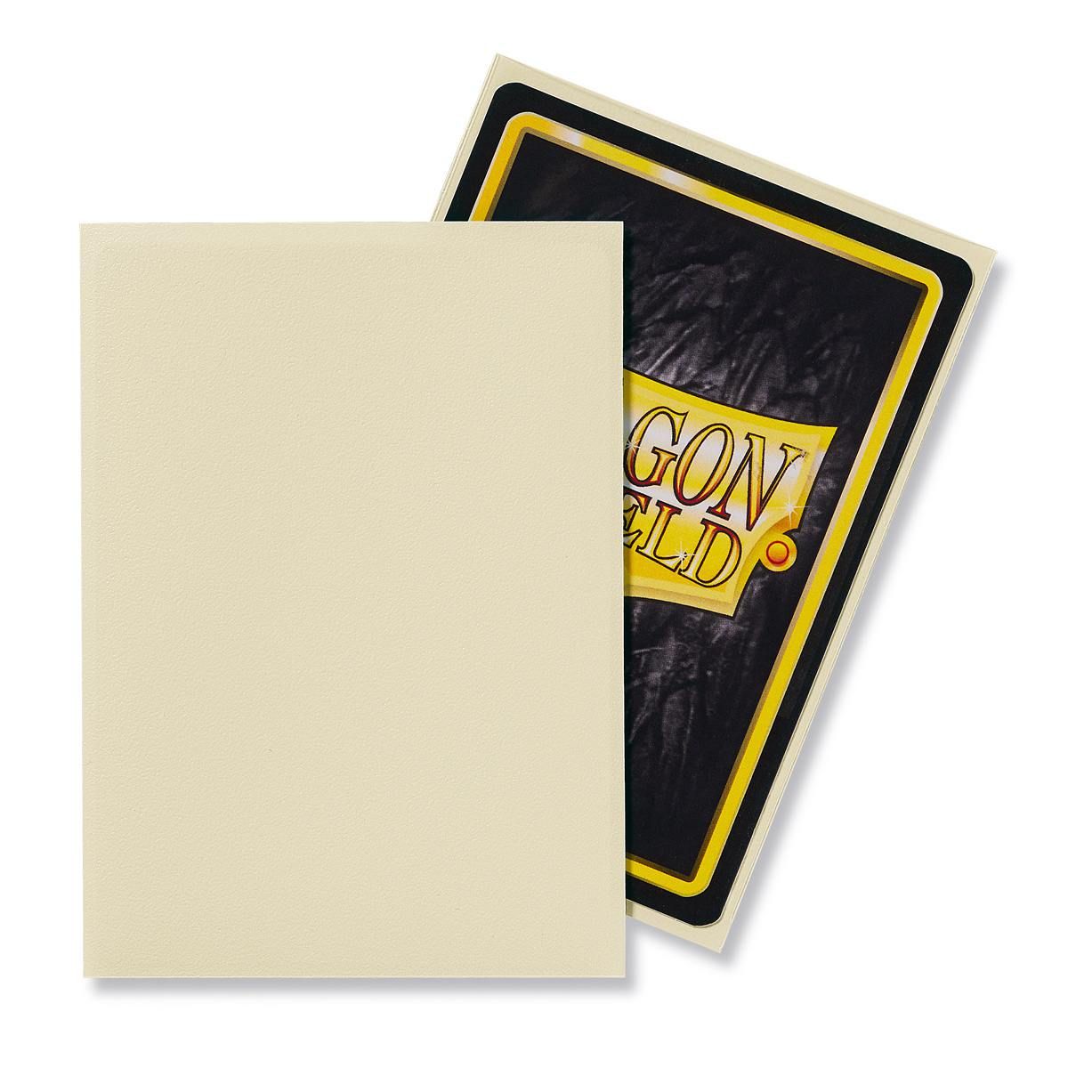 Dragon Shield: Standard 100ct Sleeves - Ivory (Matte) | Total Play