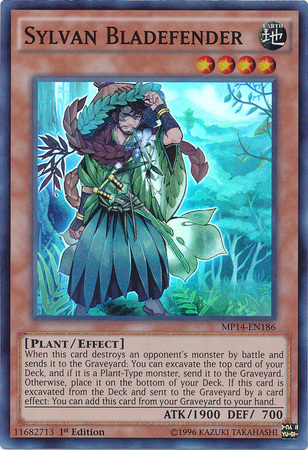 Sylvan Bladefender [MP14-EN186] Super Rare | Total Play