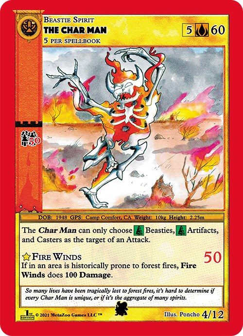 The Char Man [Salamander Queen Starter Deck] | Total Play