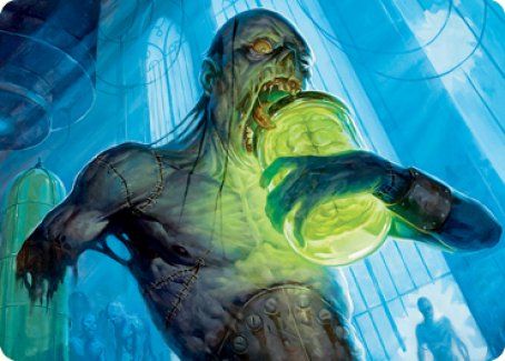 Larder Zombie Art Card [Innistrad: Midnight Hunt Art Series] | Total Play