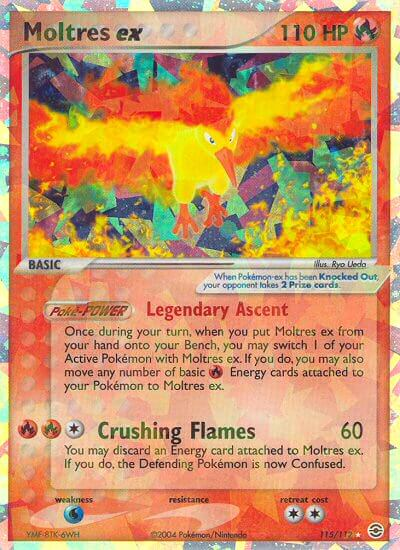 Moltres ex (115/112) [EX: FireRed & LeafGreen] | Total Play