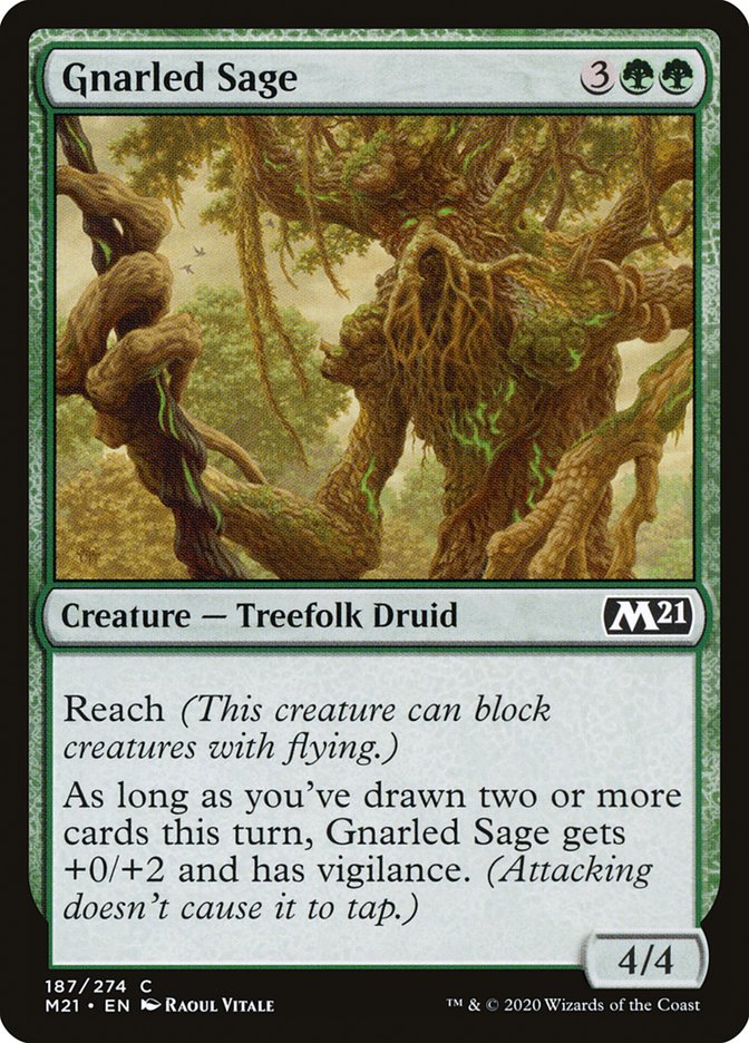 Gnarled Sage [Core Set 2021] | Total Play