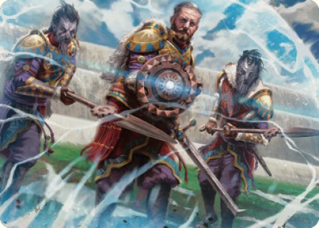 Argivian Phalanx Art Card [Dominaria United Art Series] | Total Play