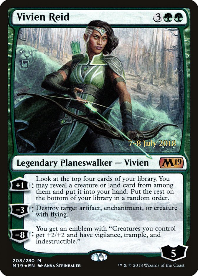 Vivien Reid [Core Set 2019 Prerelease Promos] | Total Play