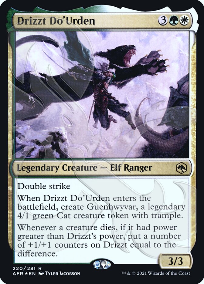 Drizzt Do'Urden (Ampersand Promo) [Dungeons & Dragons: Adventures in the Forgotten Realms Promos] | Total Play