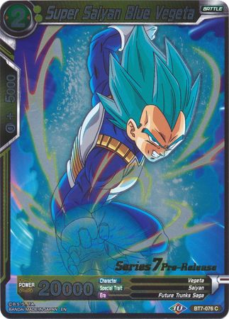 Super Saiyan Blue Vegeta (BT7-076_PR) [Assault of the Saiyans Prerelease Promos] | Total Play