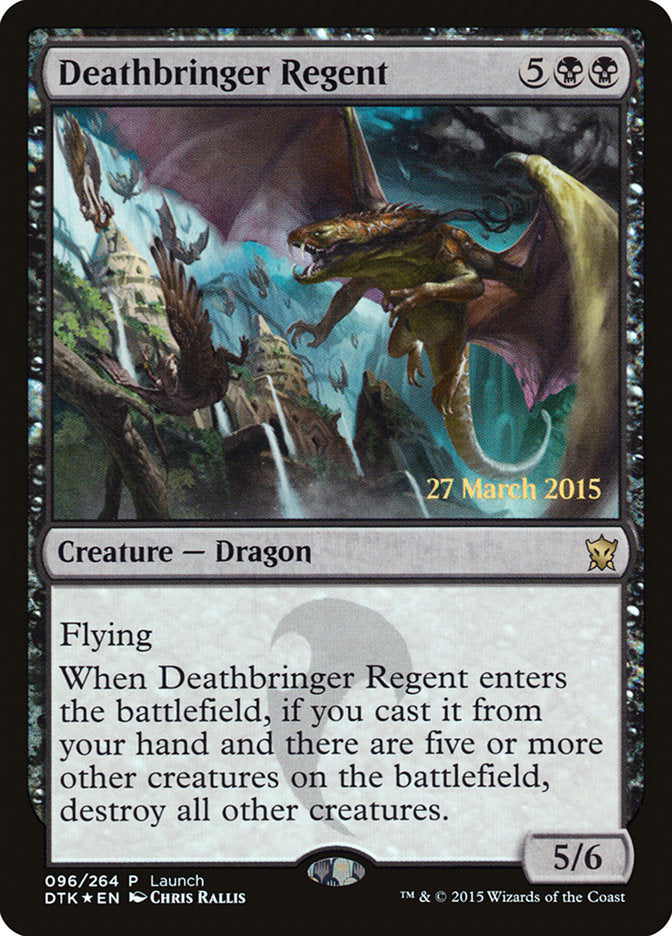 Deathbringer Regent (Launch) [Dragons of Tarkir Prerelease Promos] | Total Play