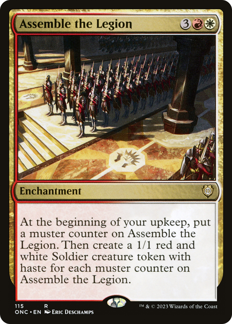 Assemble the Legion [Phyrexia: All Will Be One Commander] | Total Play