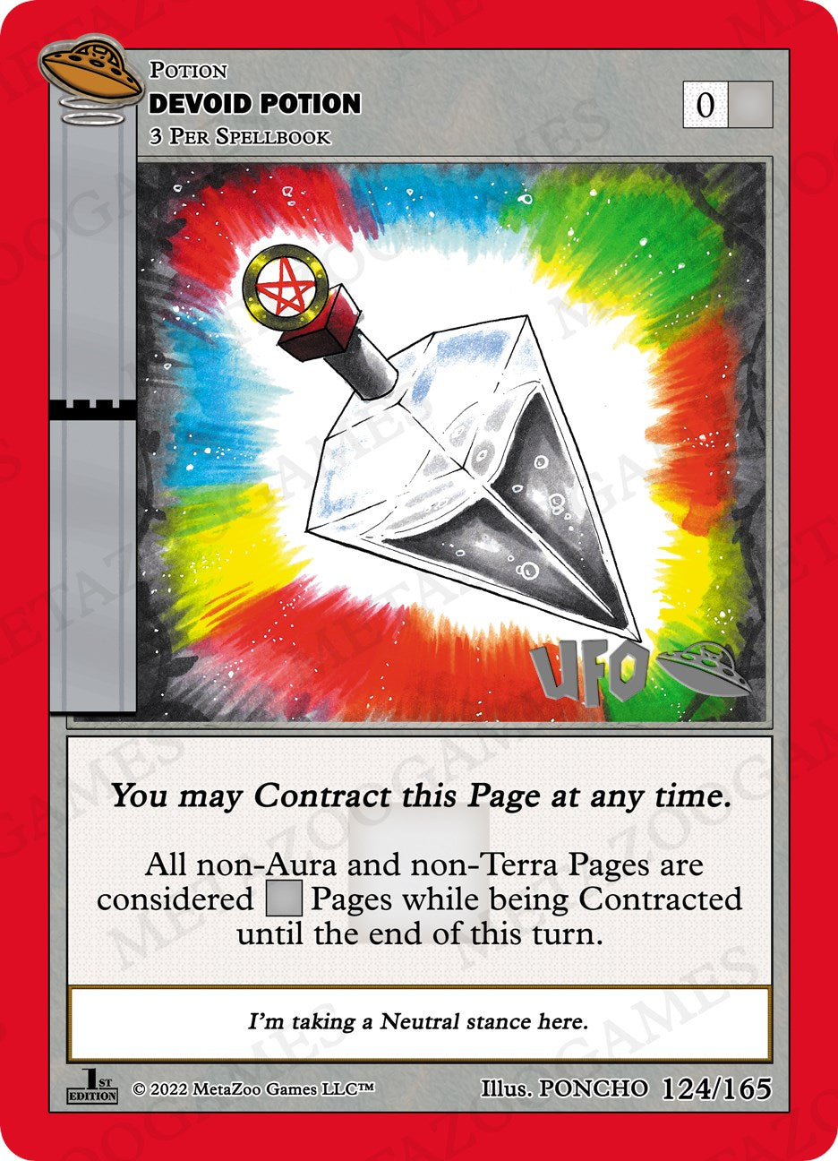 Devoid Potion [Cryptid Nation: UFO First Edition Spoiler Pack] | Total Play