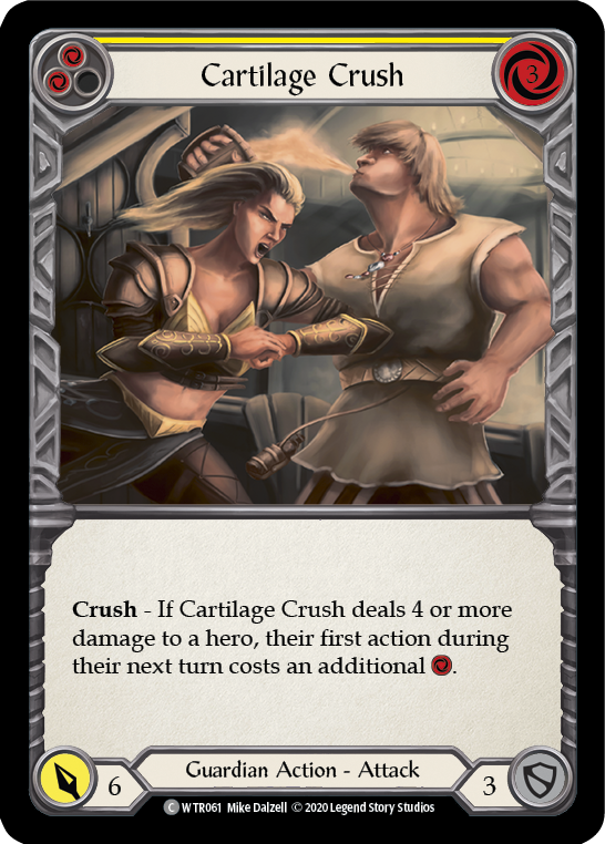 Cartilage Crush (Yellow) [U-WTR061] (Welcome to Rathe Unlimited)  Unlimited Rainbow Foil | Total Play