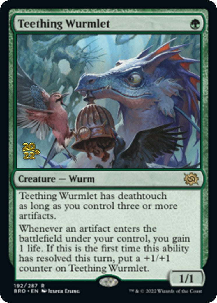 Teething Wurmlet [The Brothers' War Prerelease Promos] | Total Play