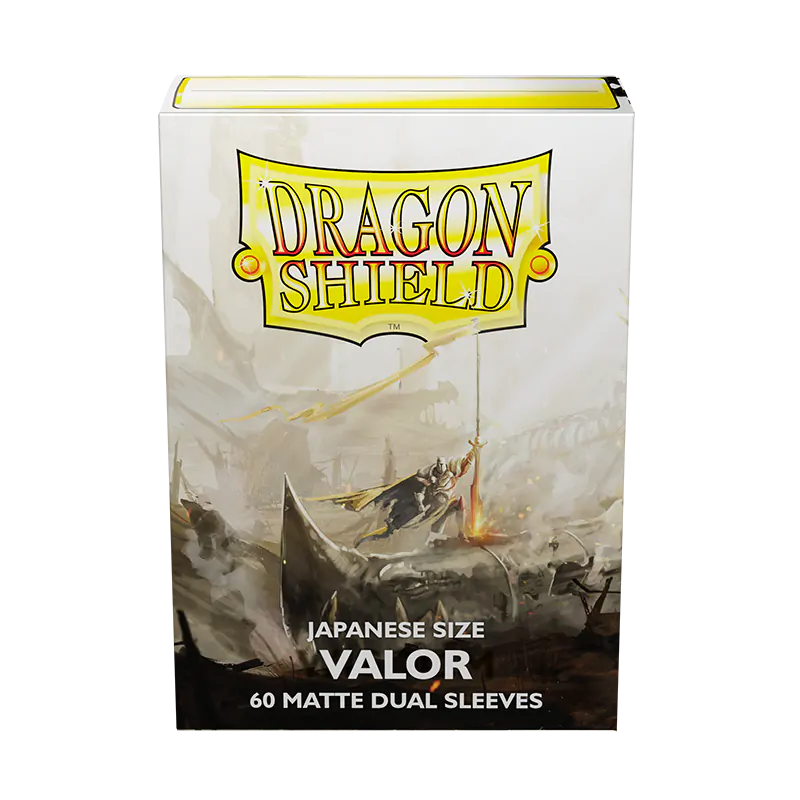 Dragon Shield: Japanese Size 60ct Sleeves - Valor (Dual Matte) | Total Play