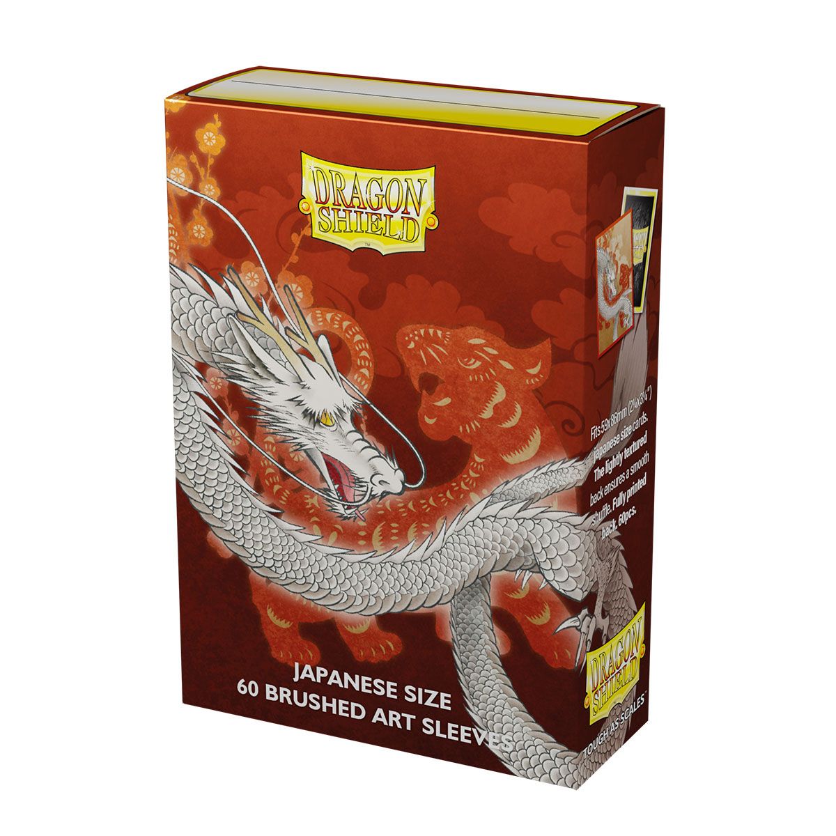 Dragon Shield: Japanese Size 60ct Brushed Art Sleeves - Water Tiger (2022) | Total Play