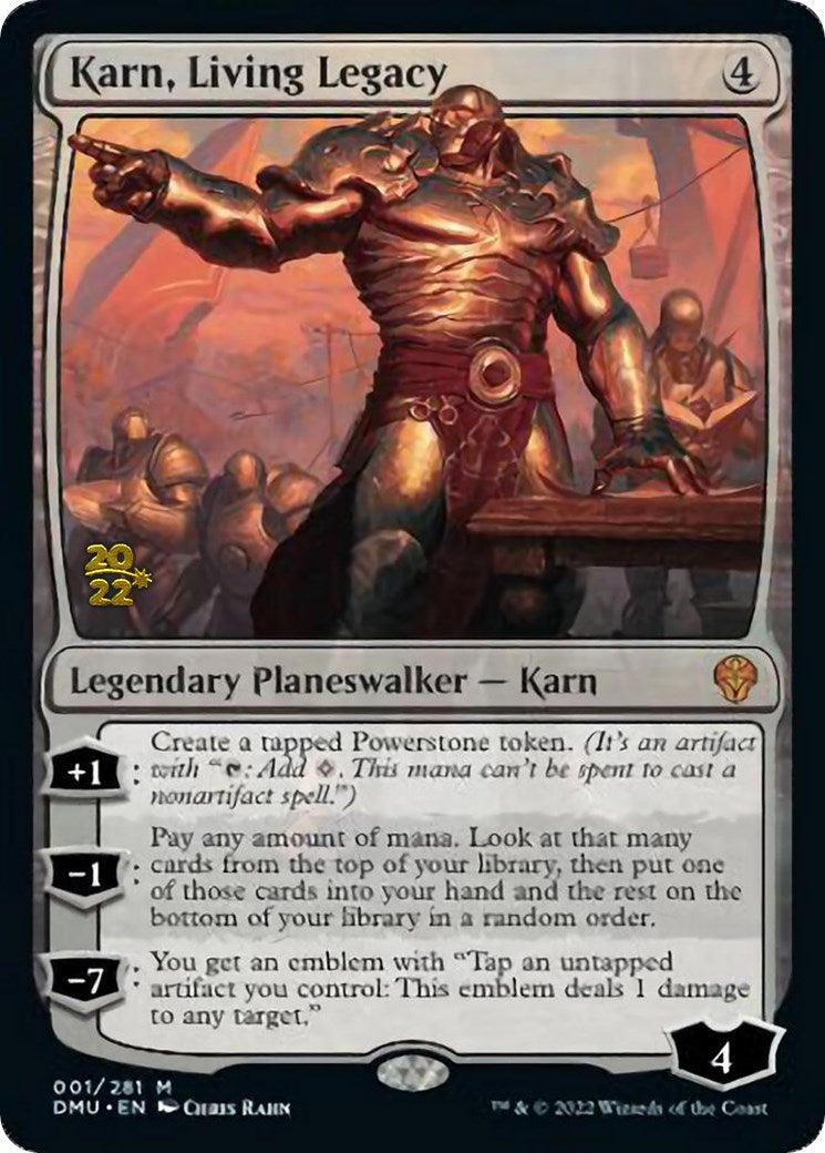 Karn, Living Legacy [Dominaria United Prerelease Promos] | Total Play