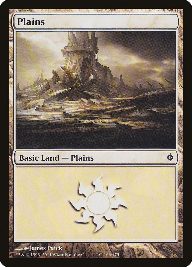 Plains (166) [New Phyrexia] | Total Play