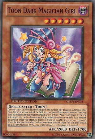 Toon Dark Magician Girl [GLD4-EN015] Common | Total Play