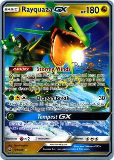 Rayquaza GX (109/168) (Dragones y Sombras - Pedro Eugenio Torres) [World Championships 2018] | Total Play