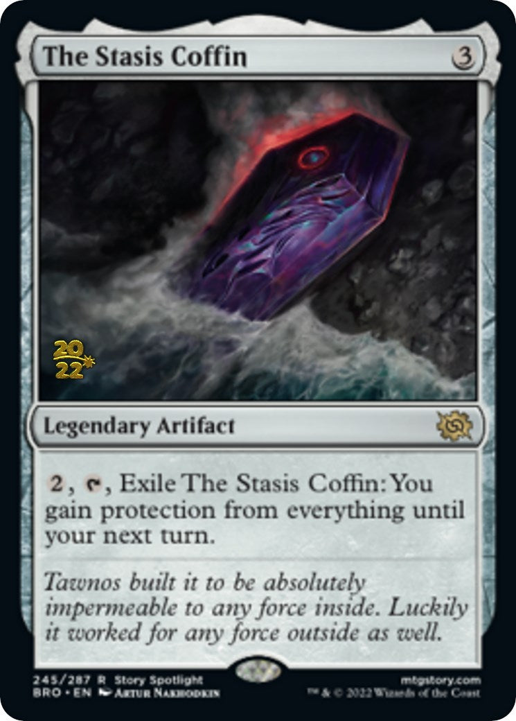 The Stasis Coffin [The Brothers' War Prerelease Promos] | Total Play