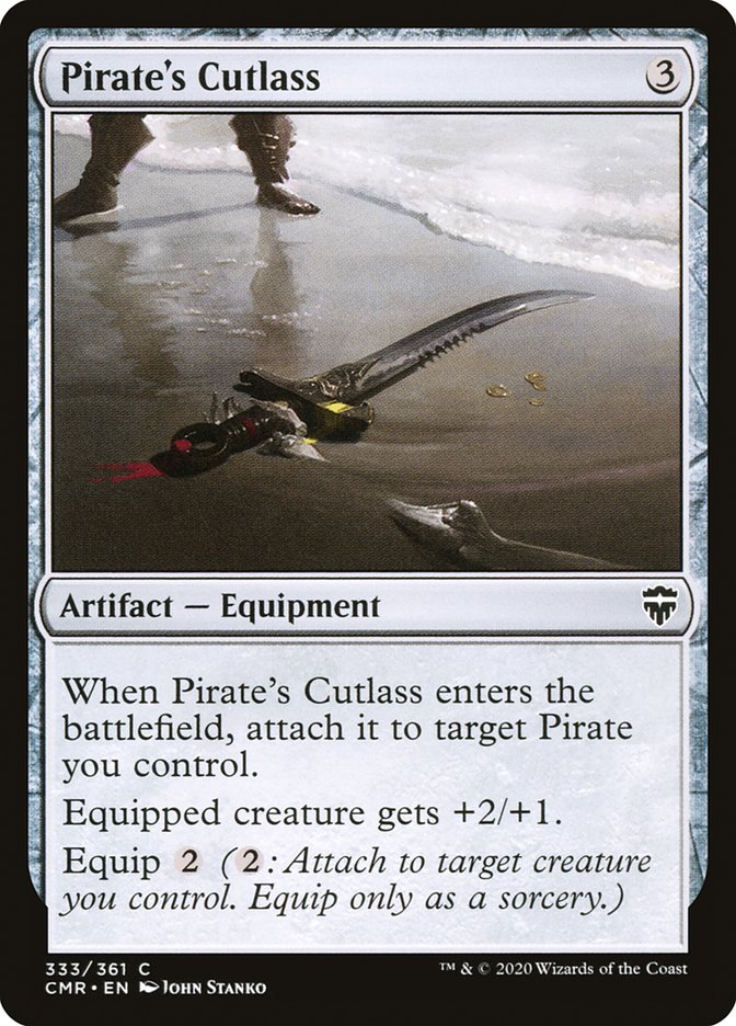 Pirate's Cutlass [Commander Legends] | Total Play